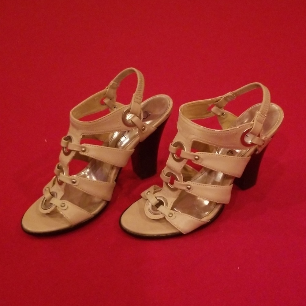 N by Nicile Miller strappy heels